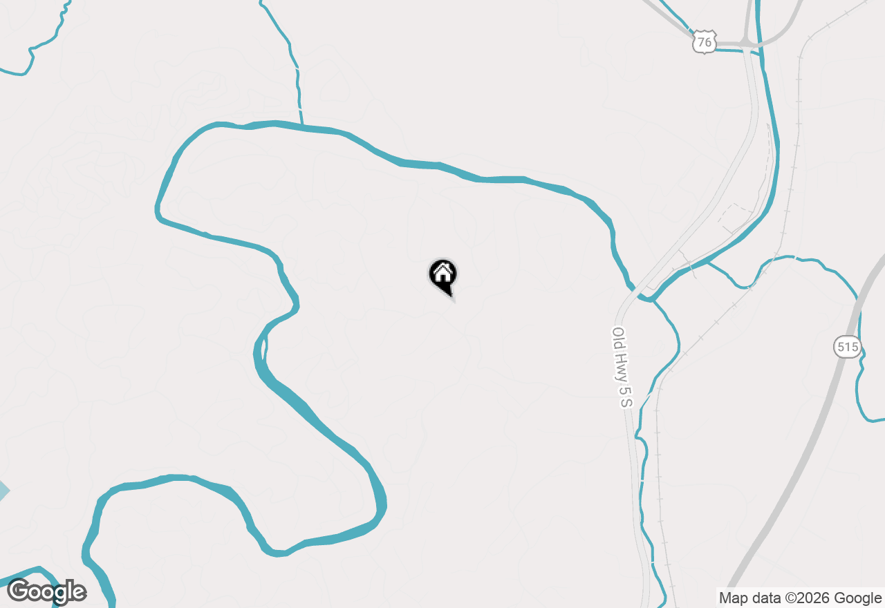 Map of 33 Foxhound Drive, Ellijay, GA 30540