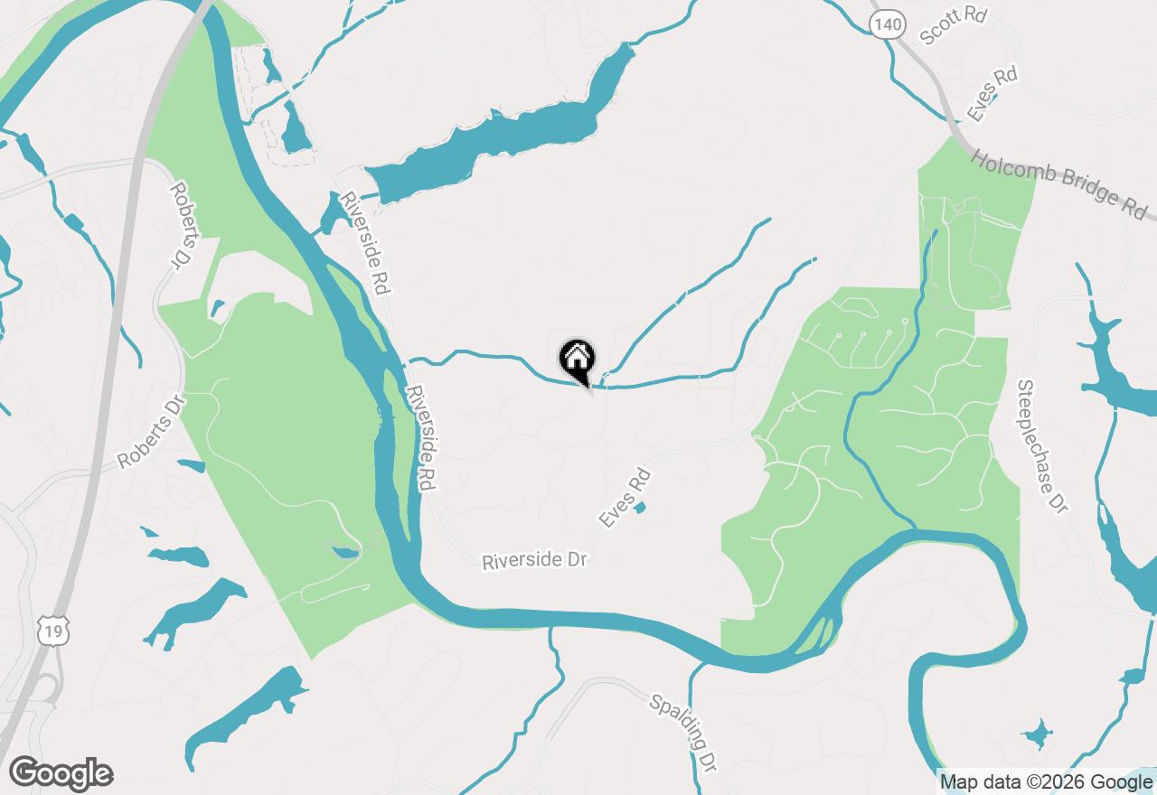 Map of 9370 Bluffwind Chase, Roswell, GA 30076