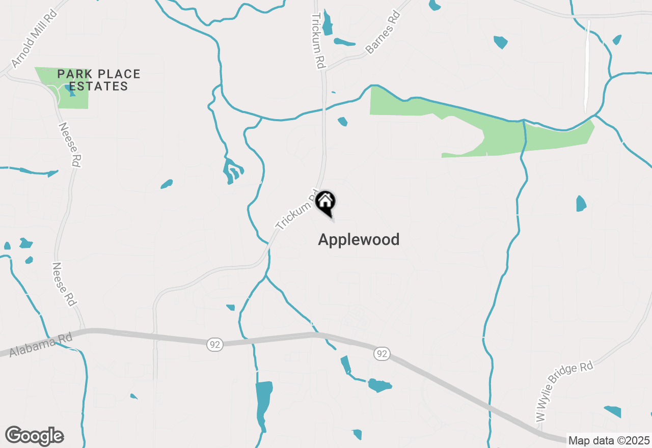 Map of 204 Apple Branch Drive, Woodstock, GA 30188