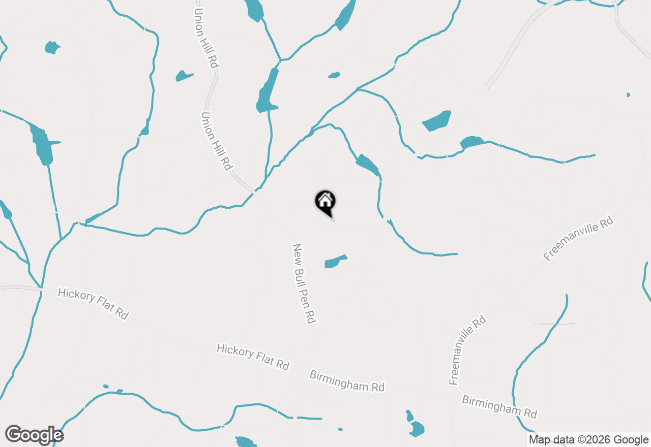 Map of 10210 Cedar Ridge Drive, Milton, GA 30004