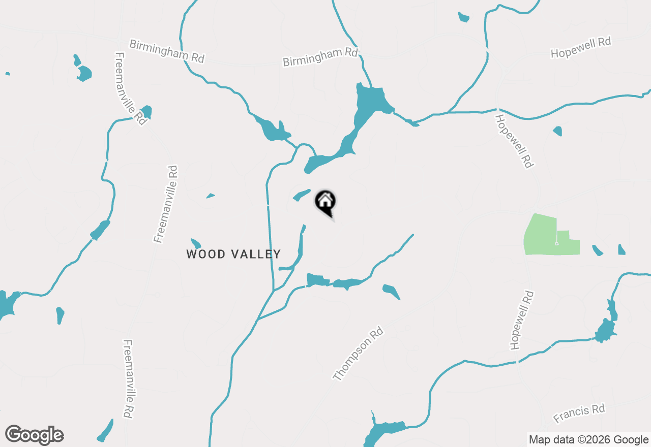 Map of 1940 Dinsmore Road, Milton, GA 30004