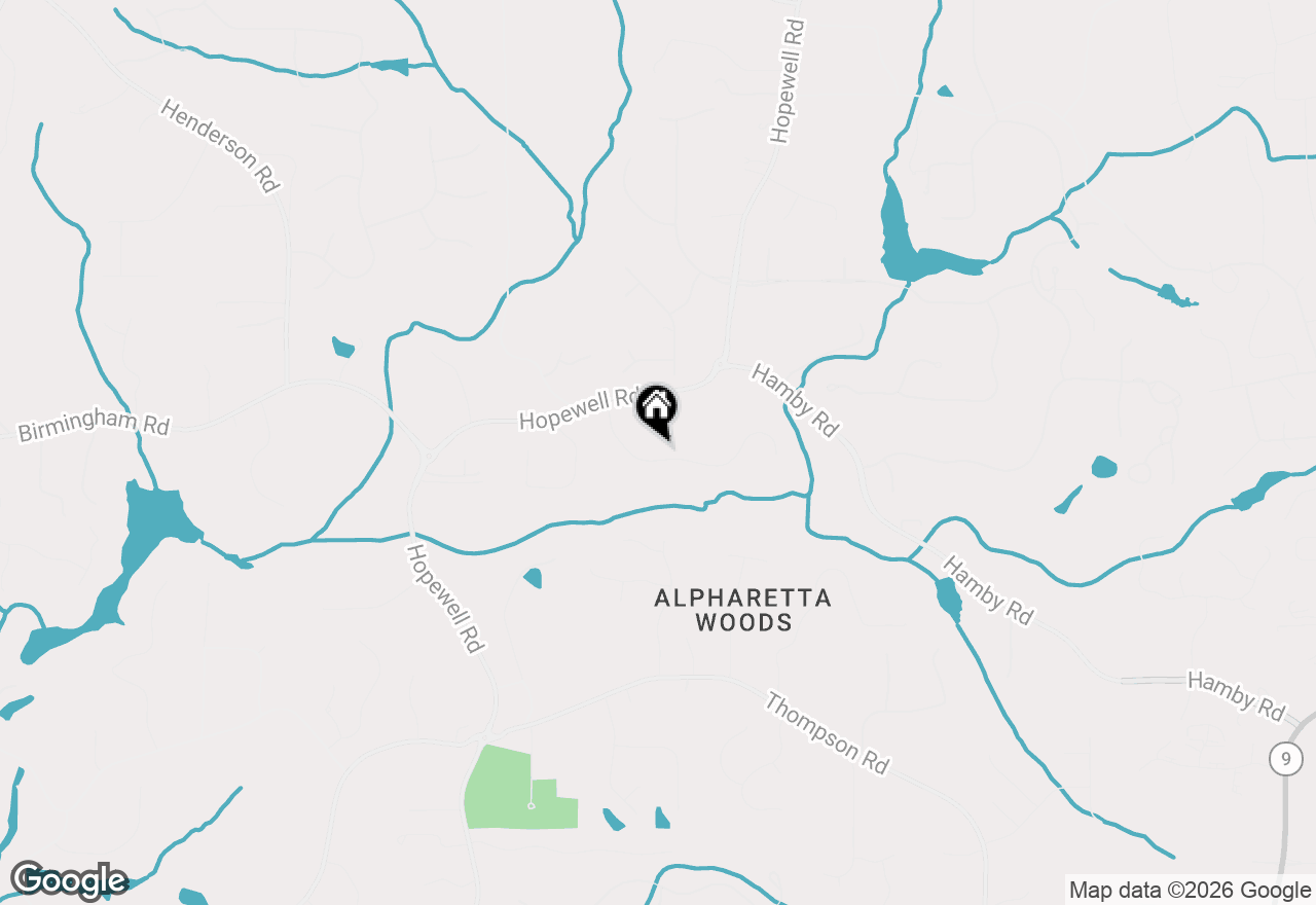 Map of 2590 Grassview Drive, Milton, GA 30004