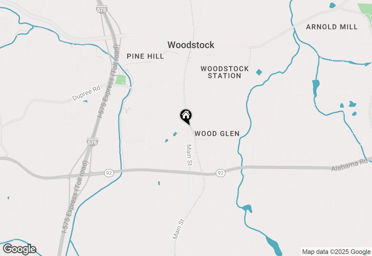 Map of 9244 Main Street #102, Woodstock, GA 30188