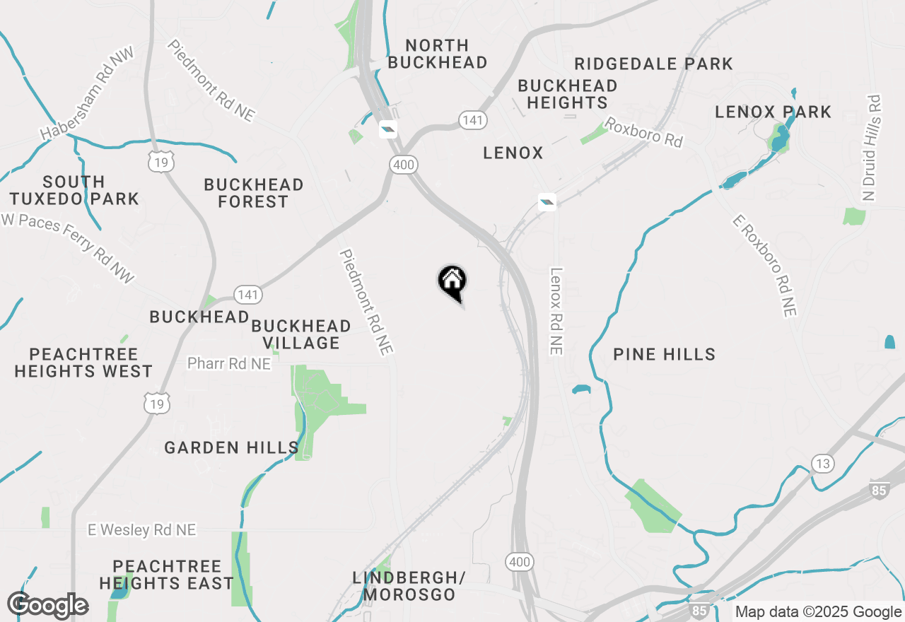 Map of 3115 Peachtree Drive Ne, Atlanta, GA 30305