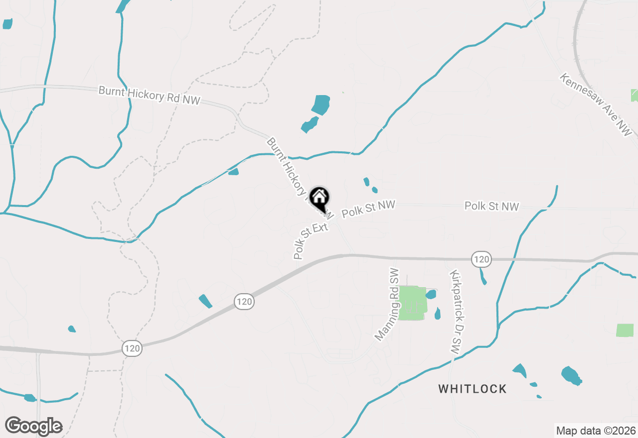 Map of 904 Burnt Hickory Circle Nw #7, Marietta, GA 30064