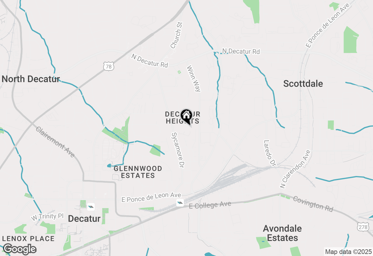 Map of 408 Bridlewood Circle, Decatur, GA 30030