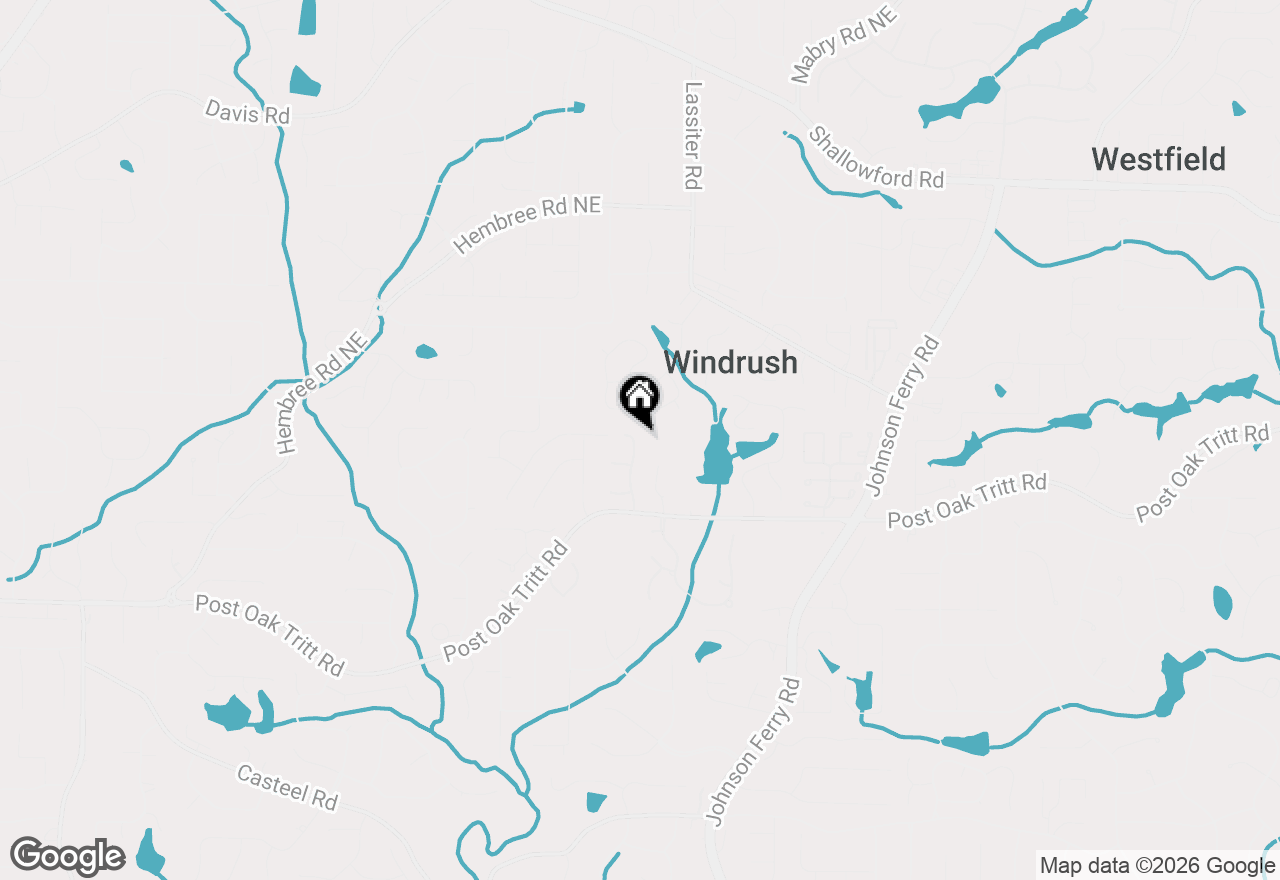 Map of 2738 Twin Leaf Trail, Marietta, GA 30062