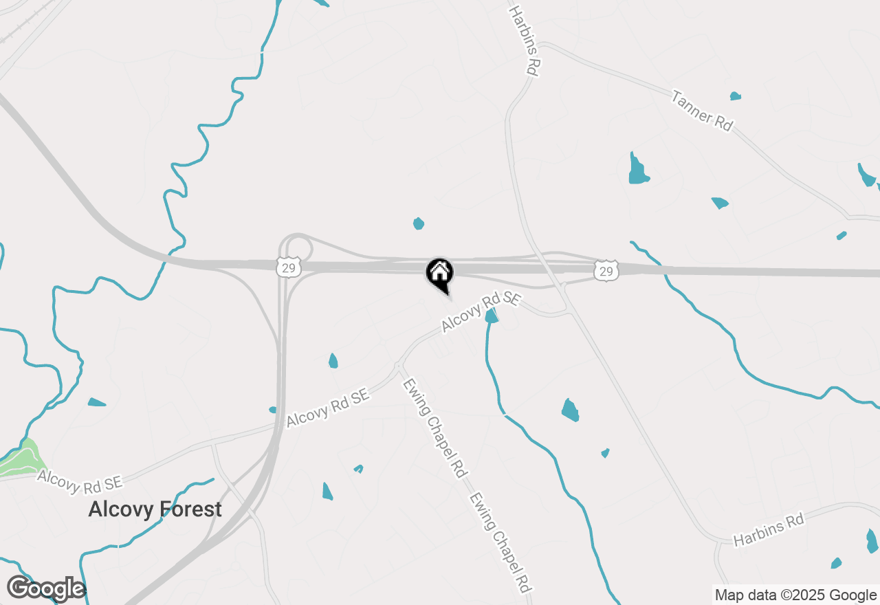 Map of 867 Pensive Run, Dacula, GA 30019