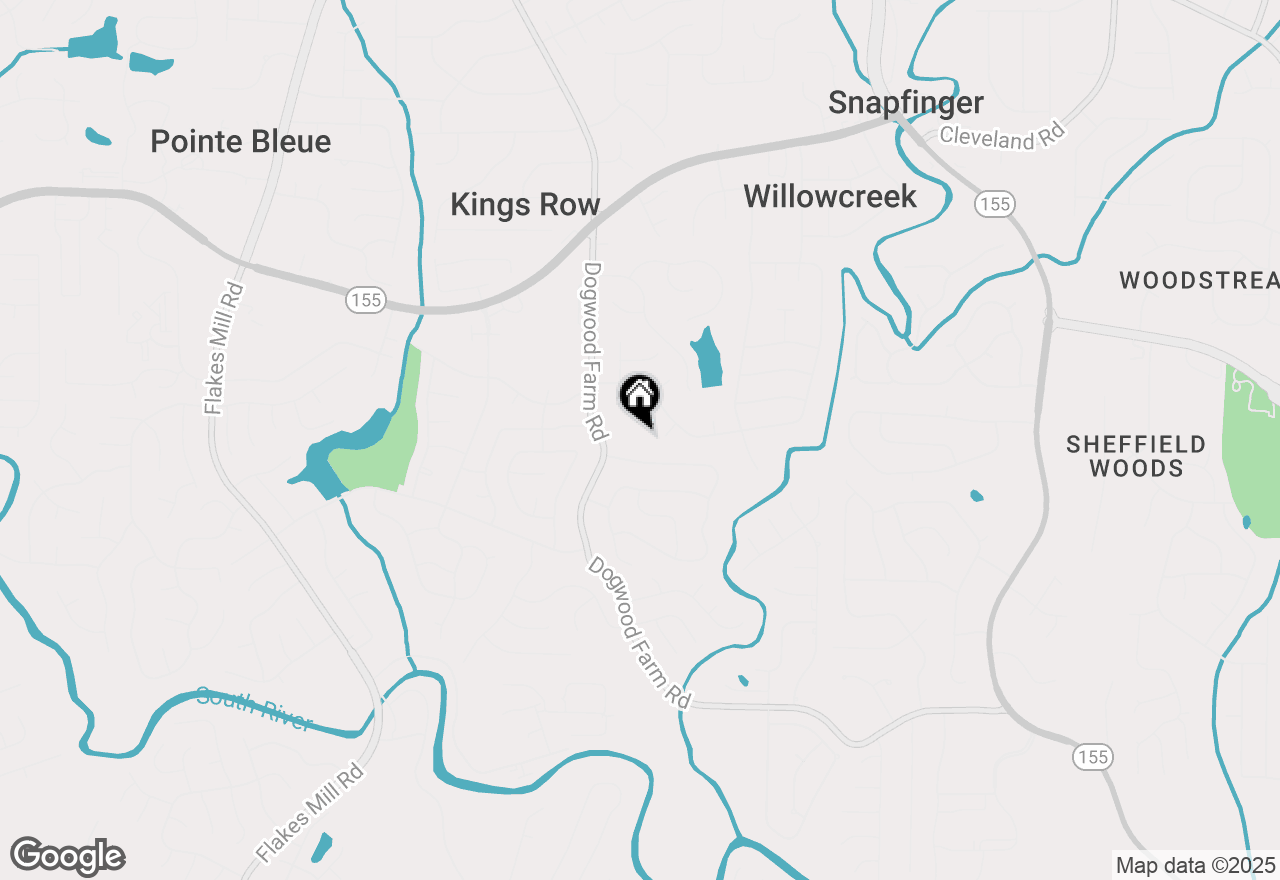 Map of 3658 Dogwood Farm Road, Decatur, GA 30034