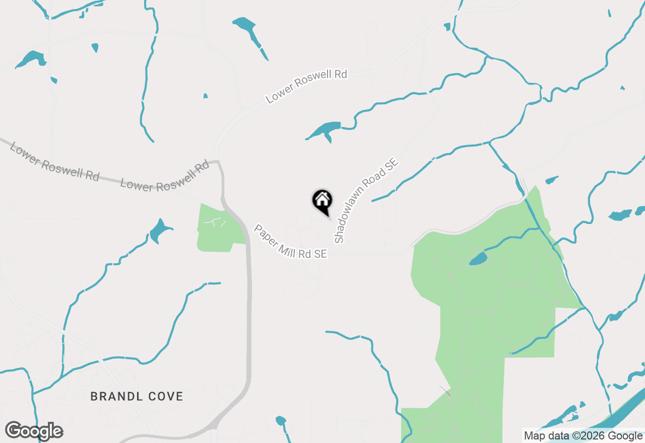 Map of 3354 Pommel Place, Marietta, GA 30067