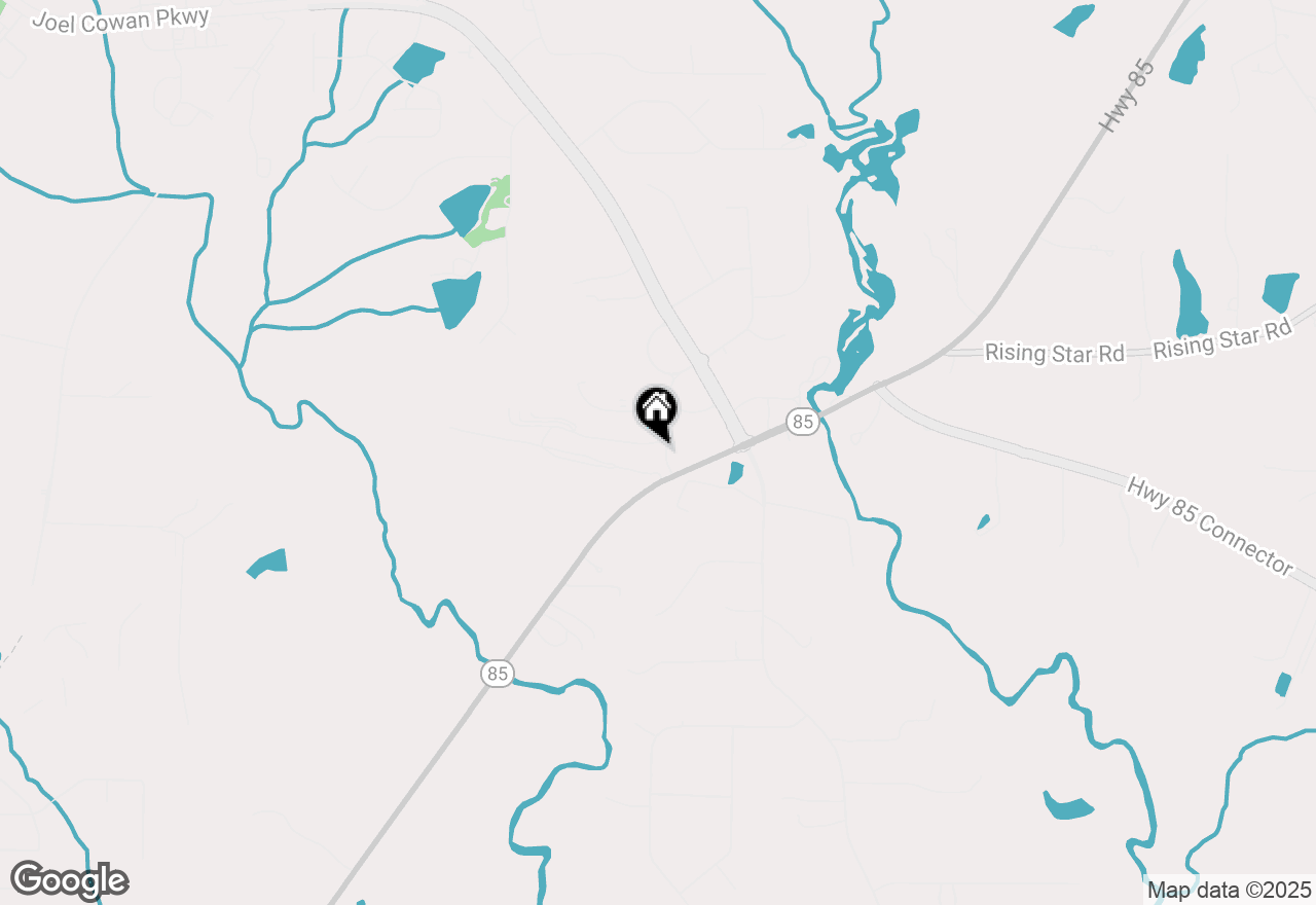 Map of 100 Southmill Lane, Senoia, GA 30276