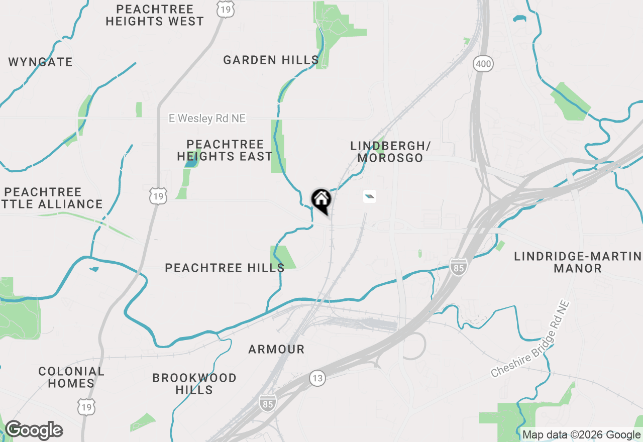 Map of 430 Lindbergh Drive Ne #K2, Atlanta, GA 30305