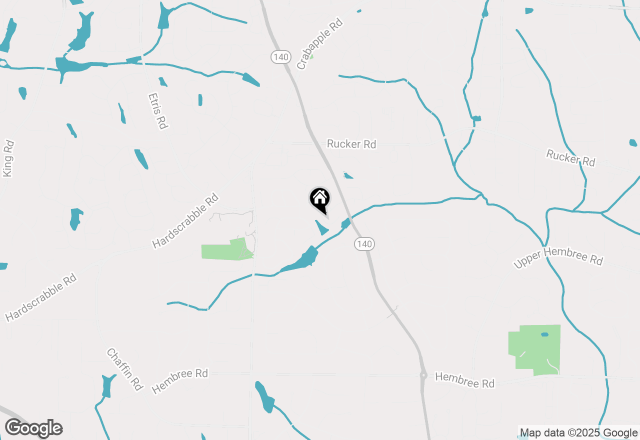 Map of 1290 Primrose Drive, Roswell, GA 30076