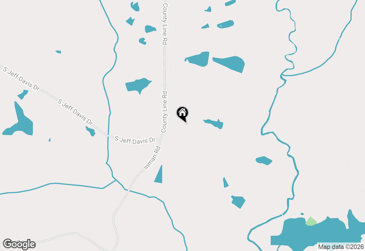 Map of 12043 Olmstead Drive, Fayetteville, GA 30215