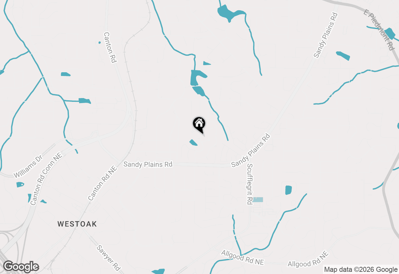 Map of 1300 Snug Harbor Court, Marietta, GA 30066