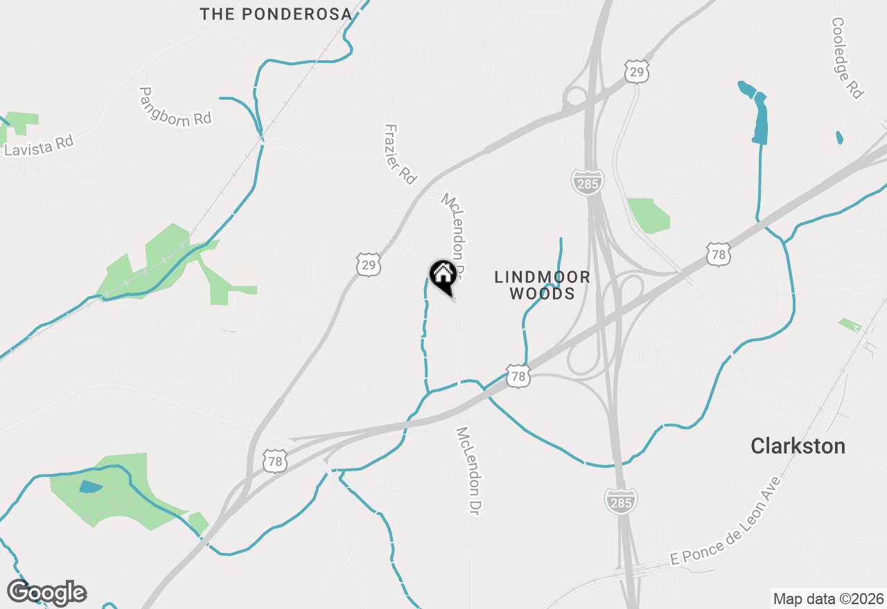 Map of 3119 Piper Drive, Decatur, GA 30033