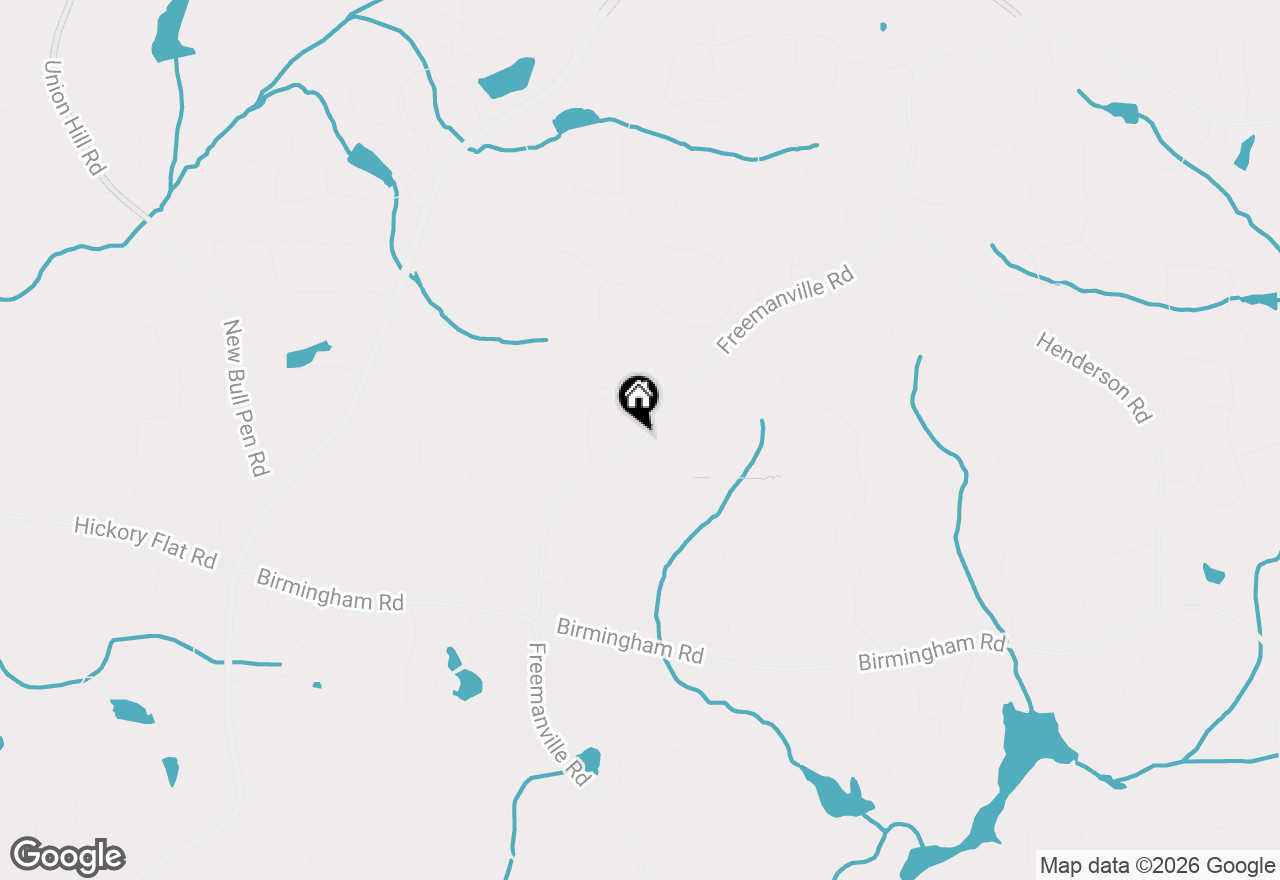 Map of 15995 Freemanville Road, Milton, GA 30004