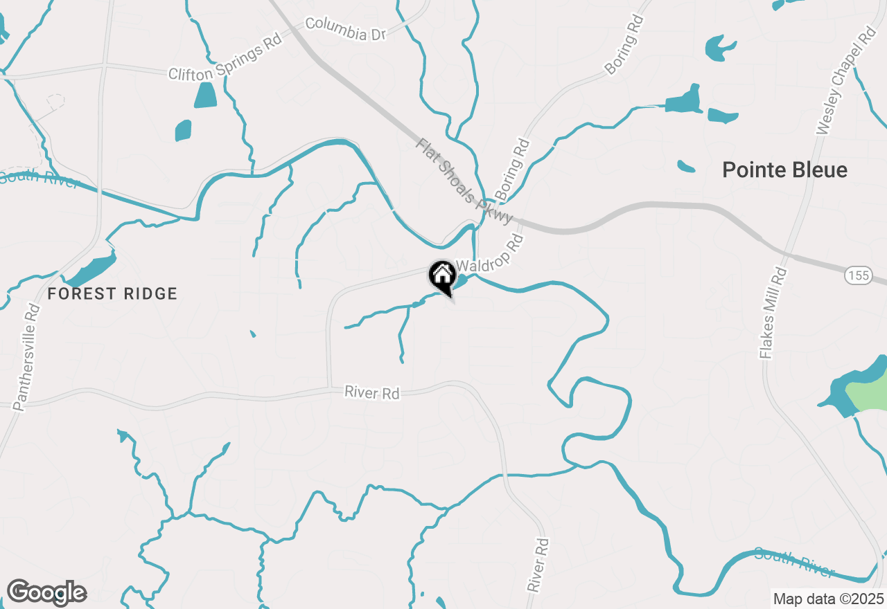 Map of 3763 Waldrop Hills Drive, Decatur, GA 30034