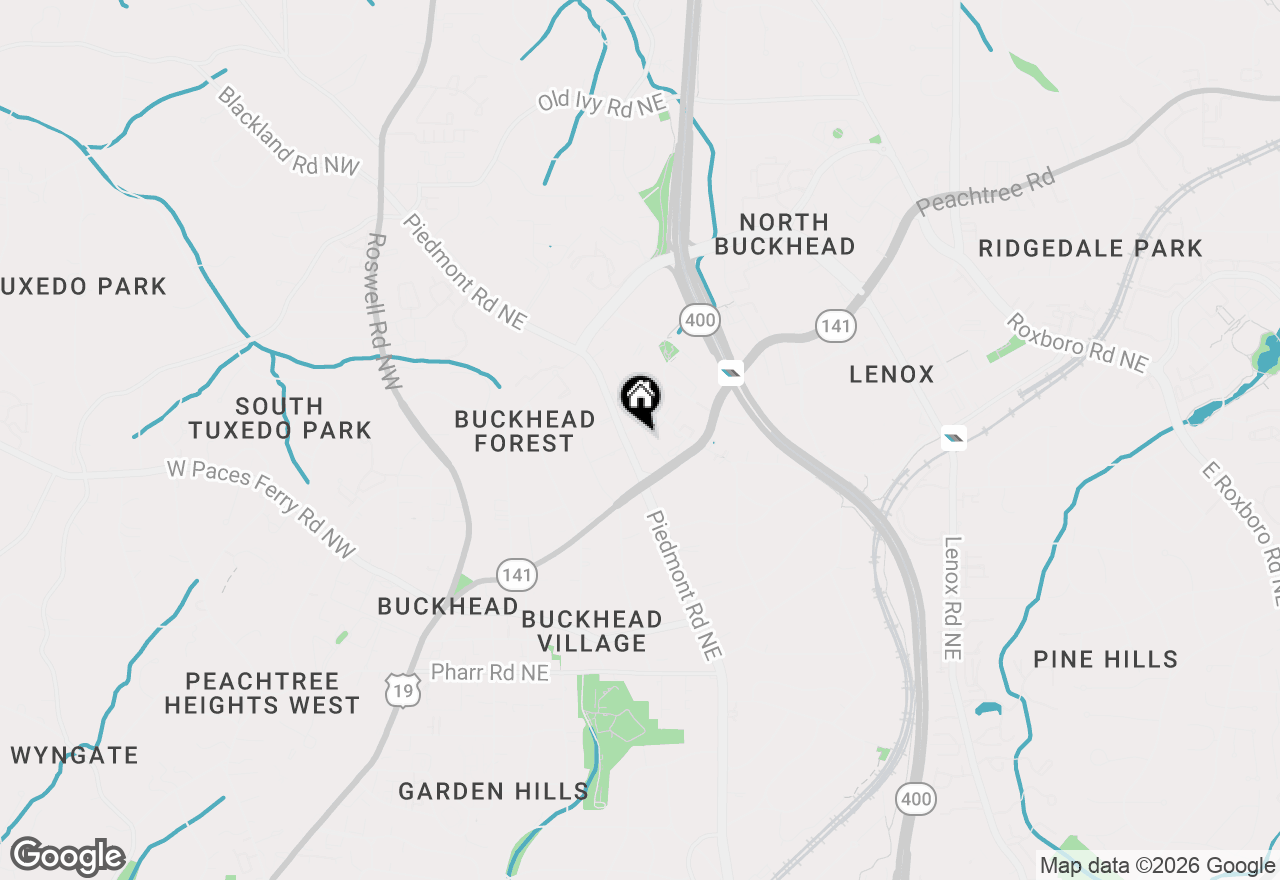 Map of 3325 Piedmont Road Ne #2006, Atlanta, GA 30305