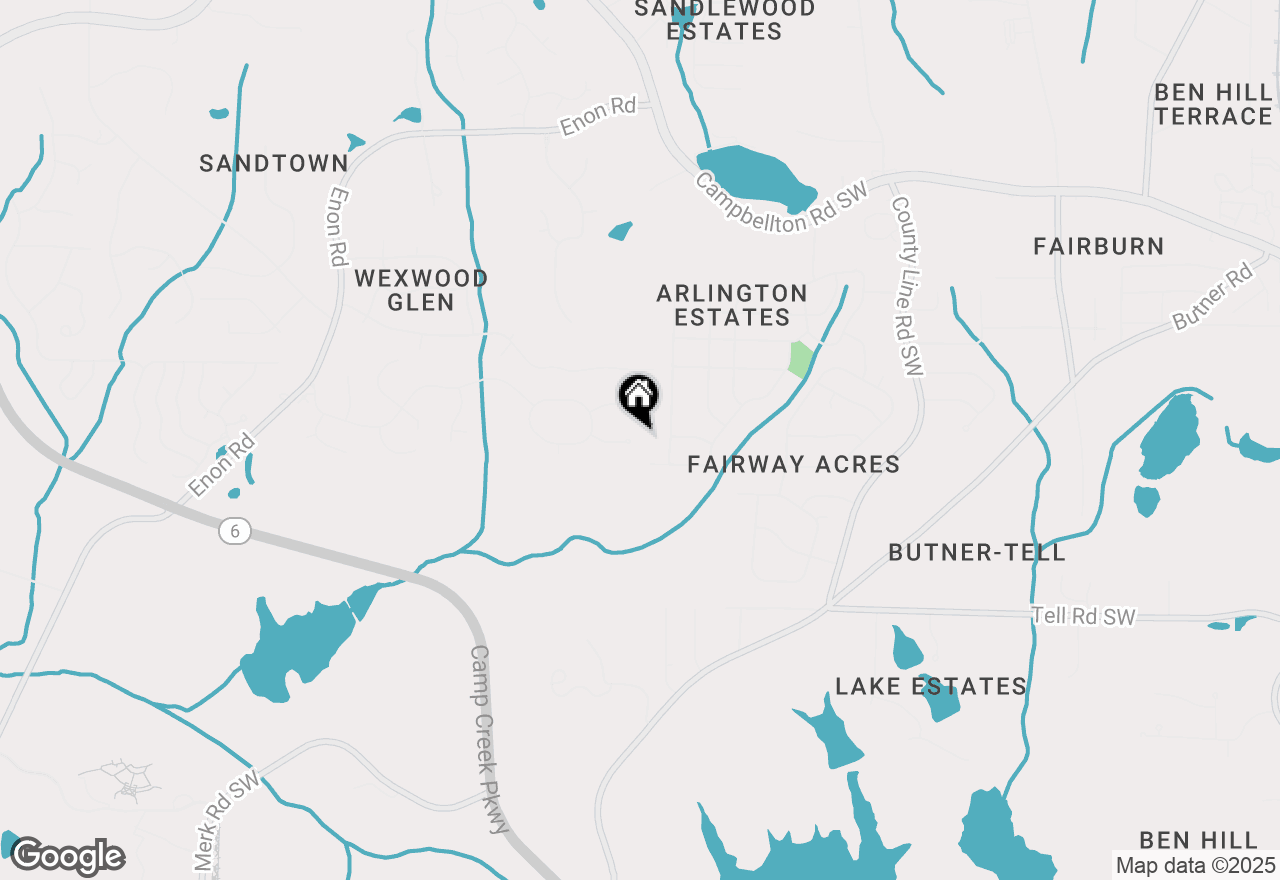 Map of 405 Kendrick Terrace Sw, Atlanta, GA 30331