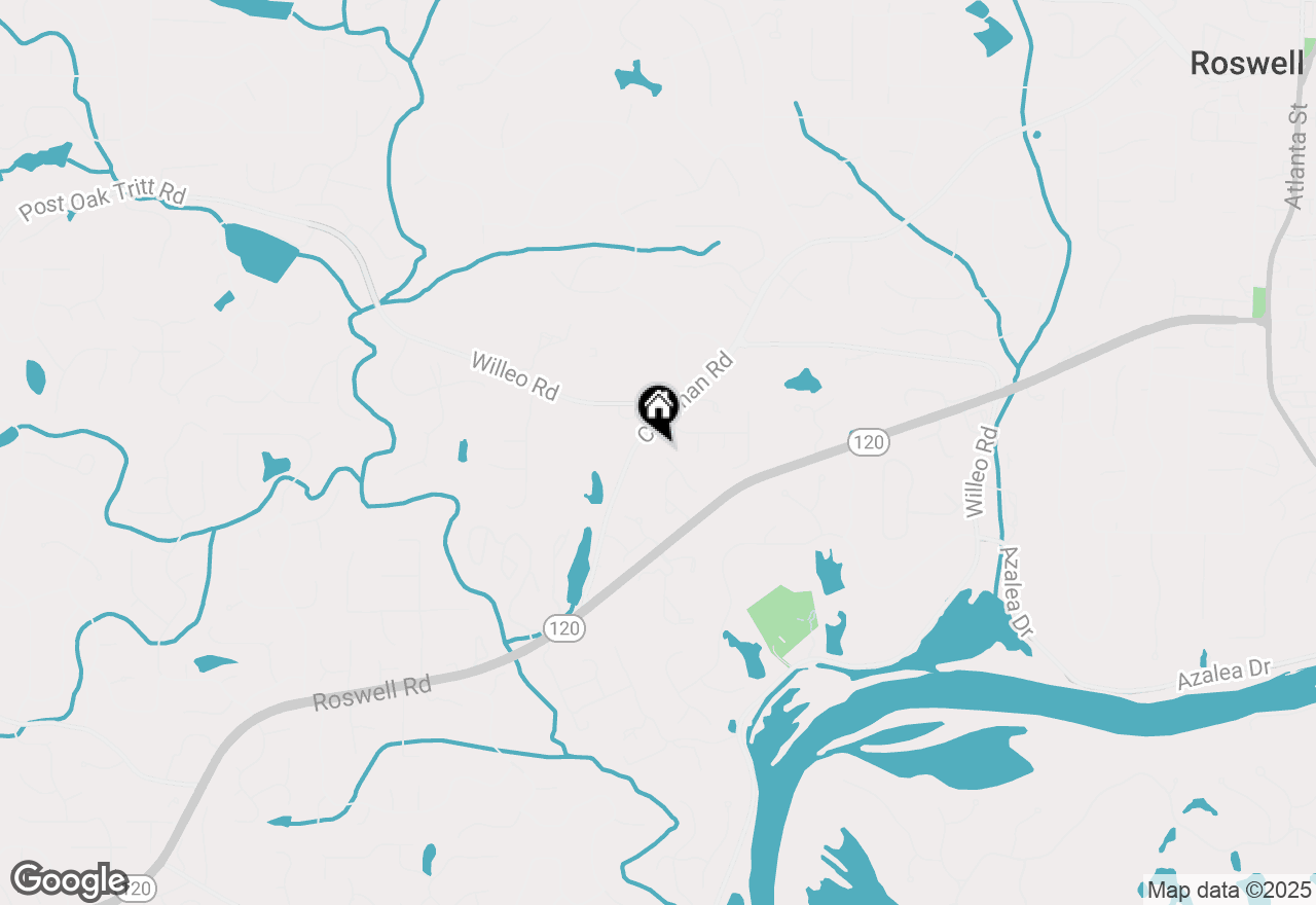 Map of 6000 Hampton Bluff Way, Roswell, GA 30075