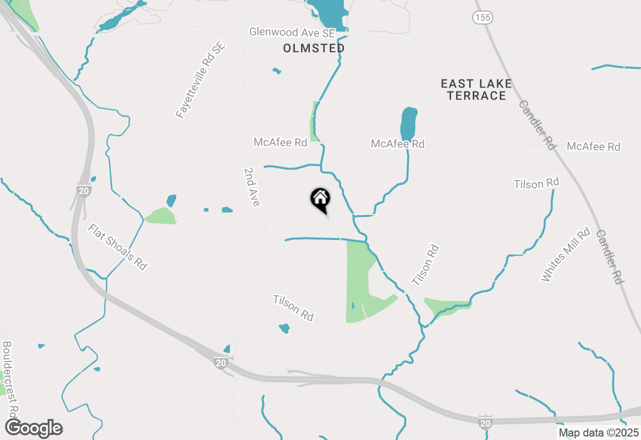 Map of 1988 Mark Trail, Decatur, GA 30032