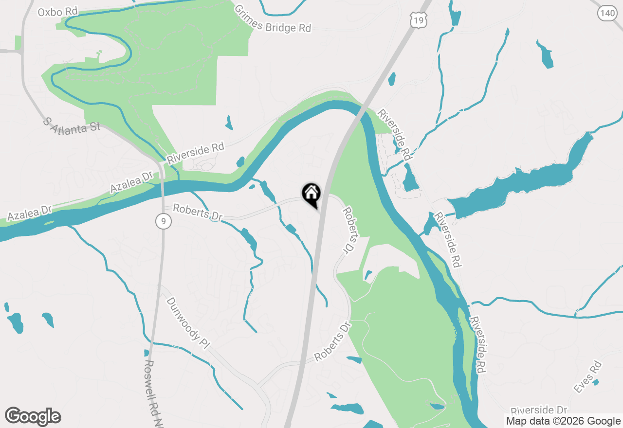 Map of 9400 Roberts Drive #3 D, Sandy Springs, GA 30350