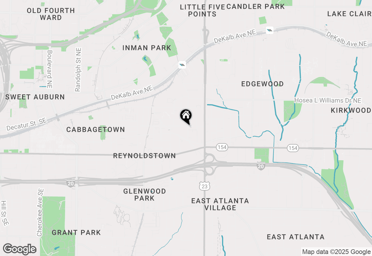 Map of 139A Walthall Street Se, Atlanta, GA 30316