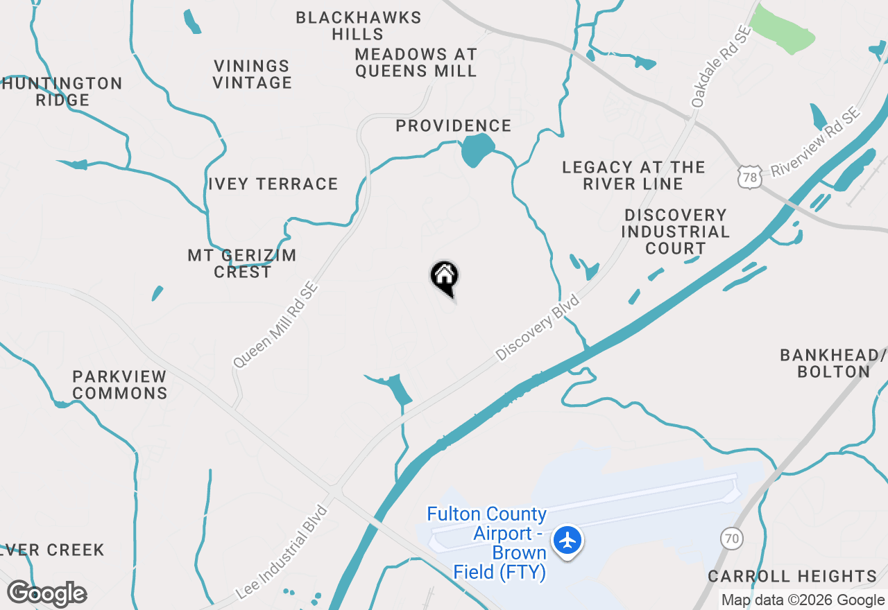 Map of 1117 Regal Hills Lane, Mableton, GA 30126