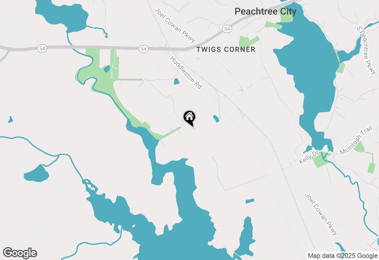 Map of 244 Terrane Ridge, Peachtree City, GA 30269