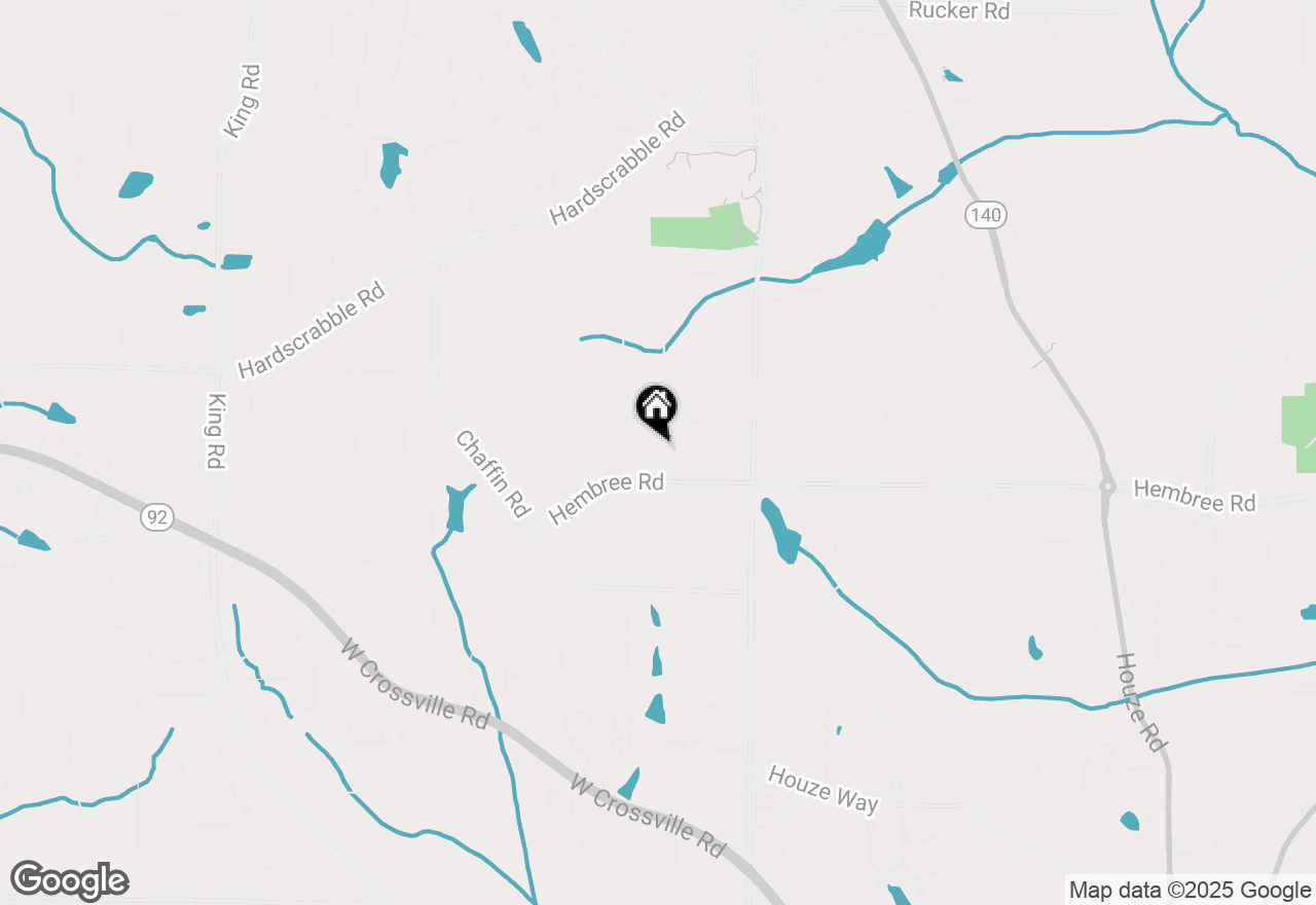 Map of 300 Saddle Creek Drive, Roswell, GA 30076