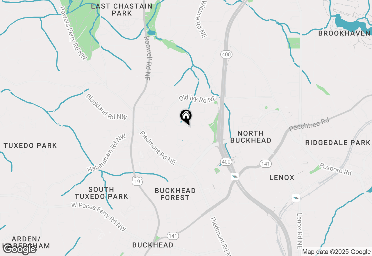 Map of 405 Allison Drive Ne, Atlanta, GA 30342