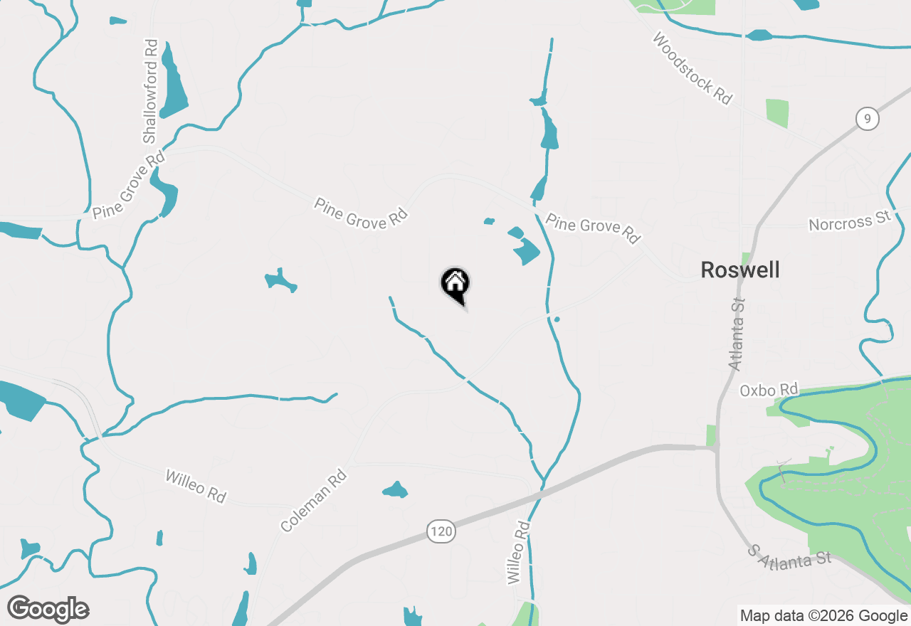 Map of 220 Farm Track, Roswell, GA 30075