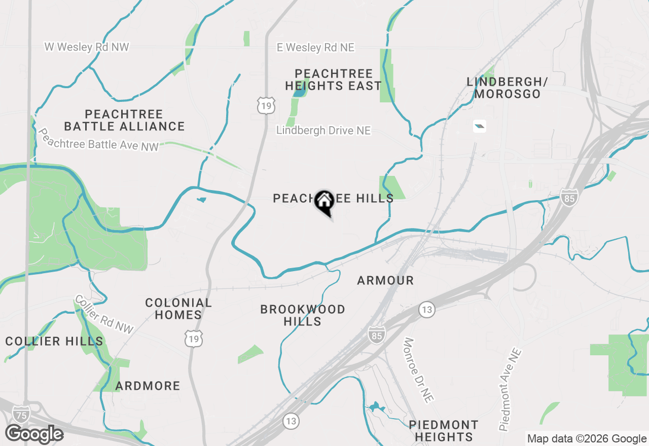 Map of 2240 Stephen Long Drive Ne, Atlanta, GA 30305