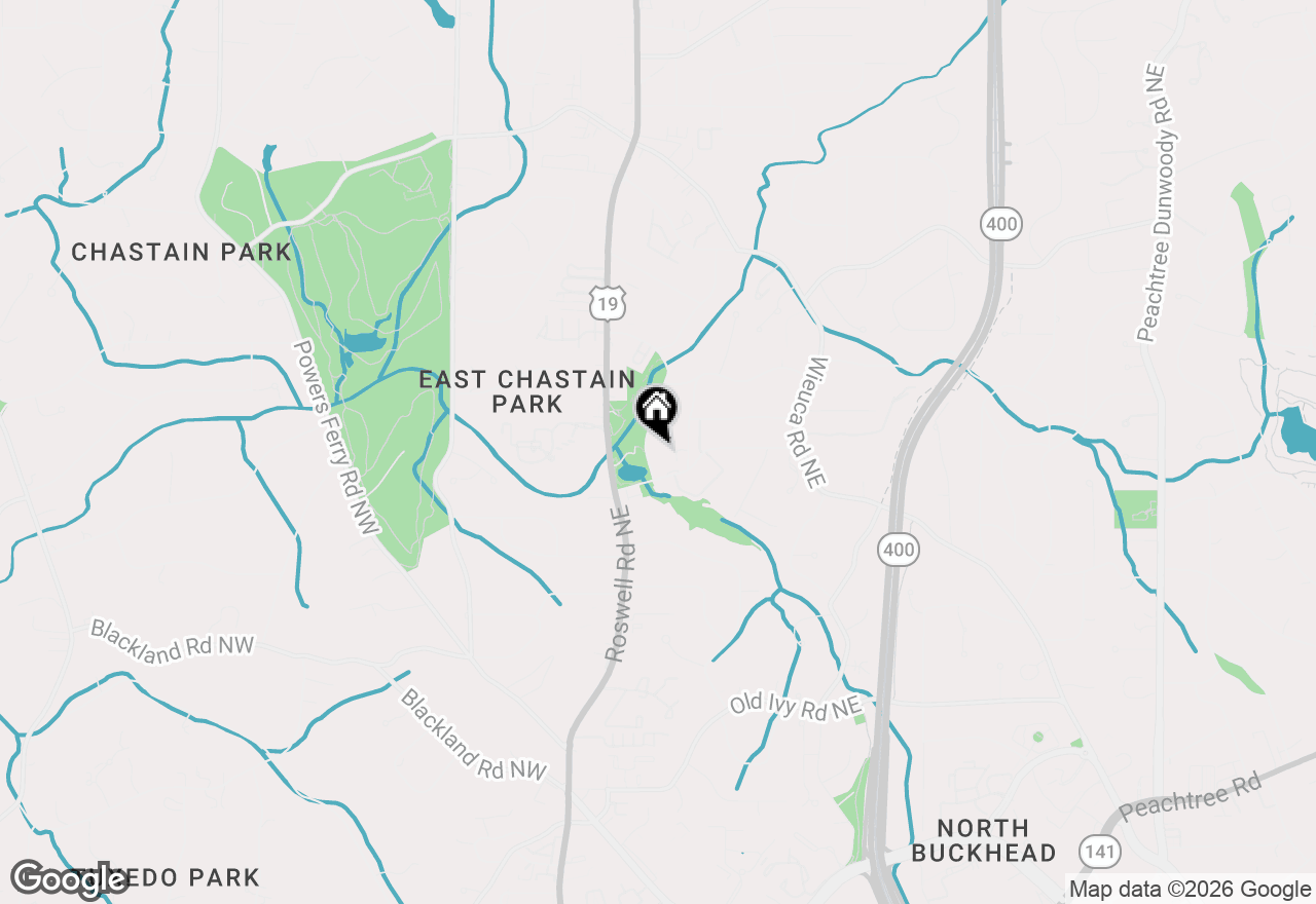 Map of 4063 Rickenbacker Drive Ne, Atlanta, GA 30342