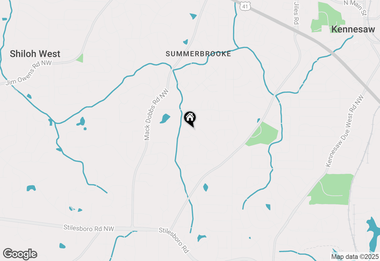 Map of 2986 Edenberry Lane Nw, Kennesaw, GA 30152
