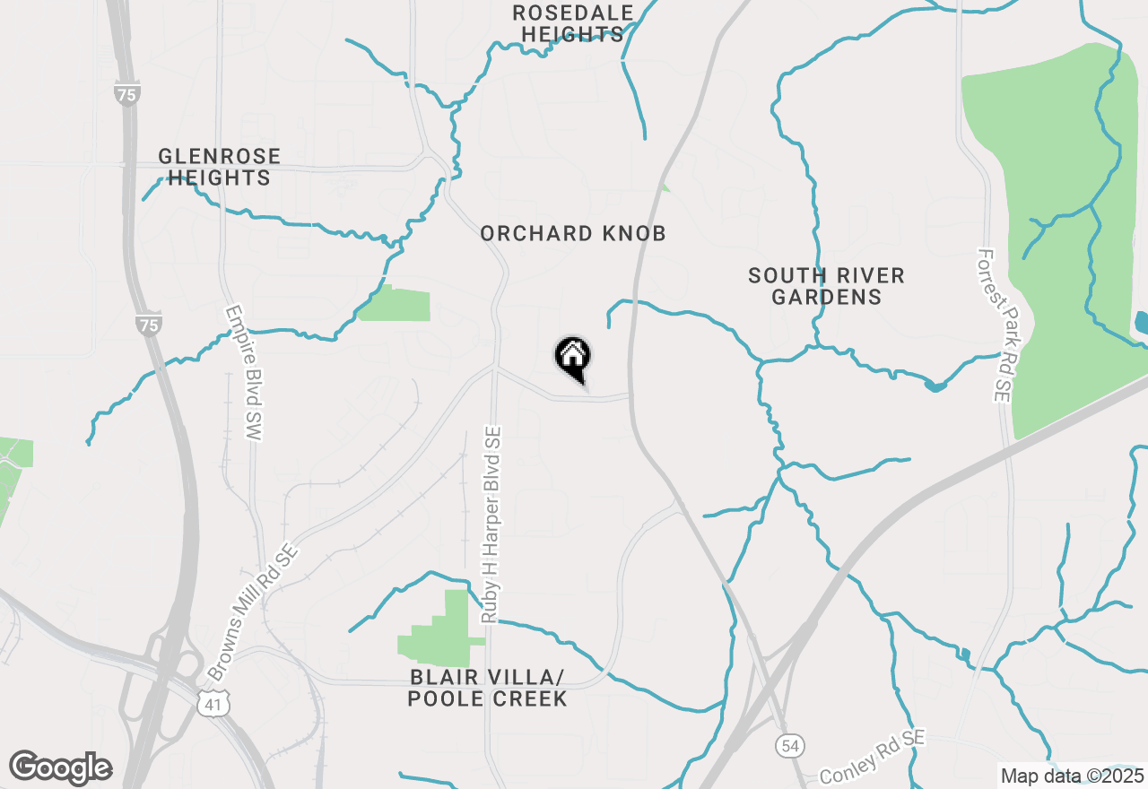 Map of 416 Macedonia Road Se, Atlanta, GA 30354
