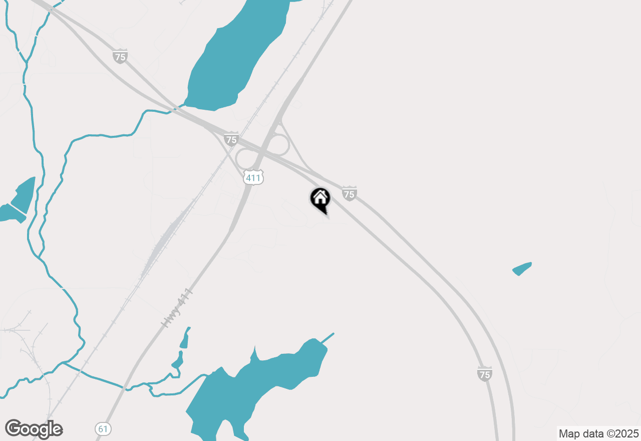 Map of 6 William Drive, Cartersville, GA 30120