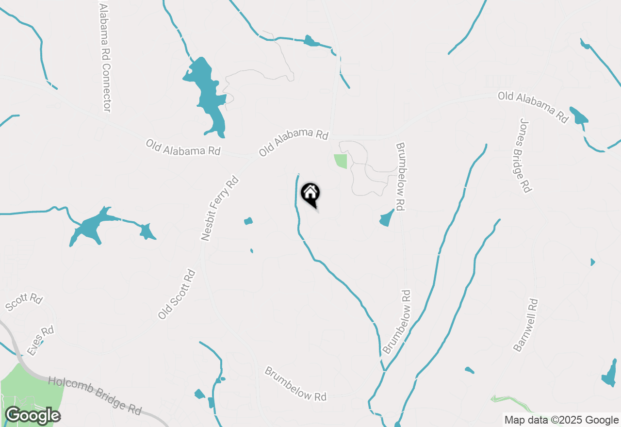 Map of 205 Rod Court, Alpharetta, GA 30022