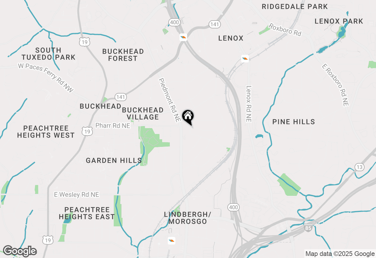 Map of 610 Timm Valley Road Ne #B, Atlanta, GA 30305