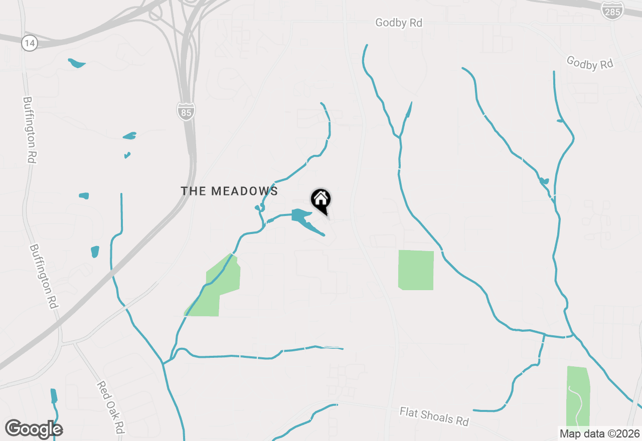 Map of 1308 Camelot Drive, Atlanta, GA 30349