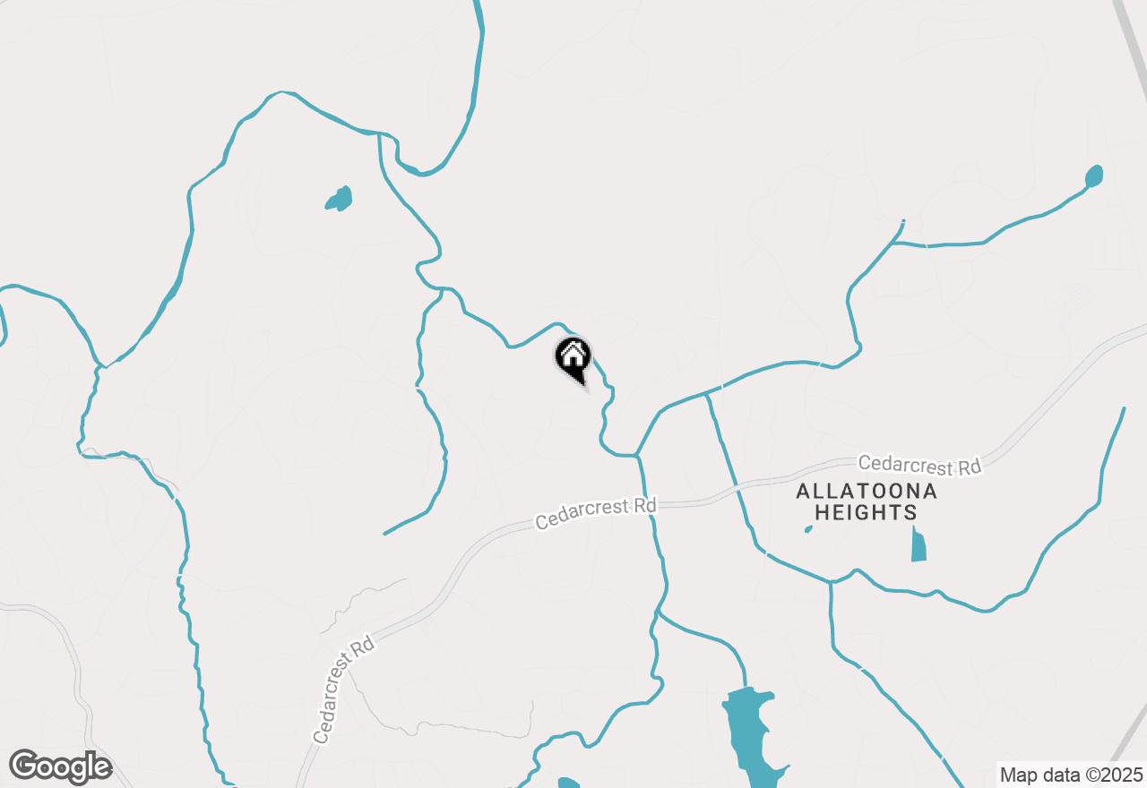 Map of 331 Brisbane Drive, Acworth, GA 30101