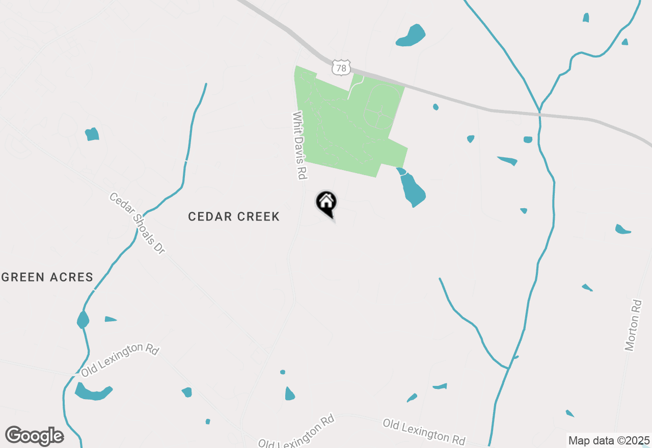 Map of 160-162 Jockey Club Drive, Athens, GA 30605