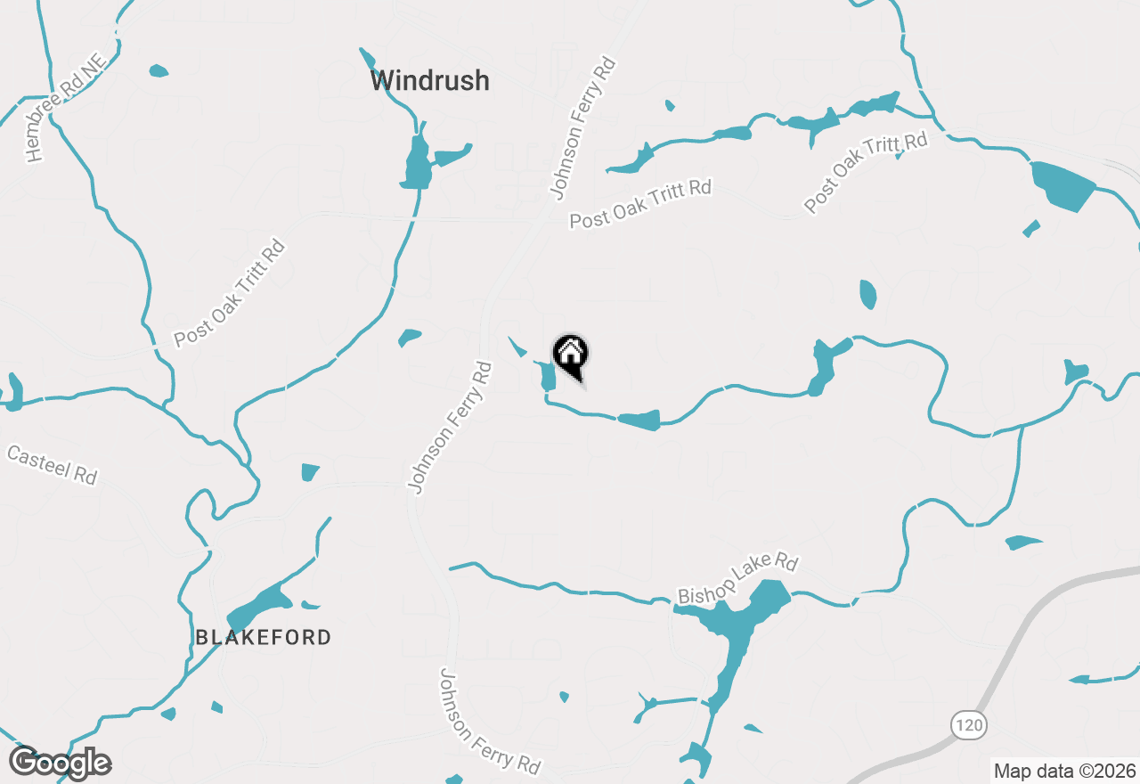 Map of 4047 Jordan Lake Drive, Marietta, GA 30062