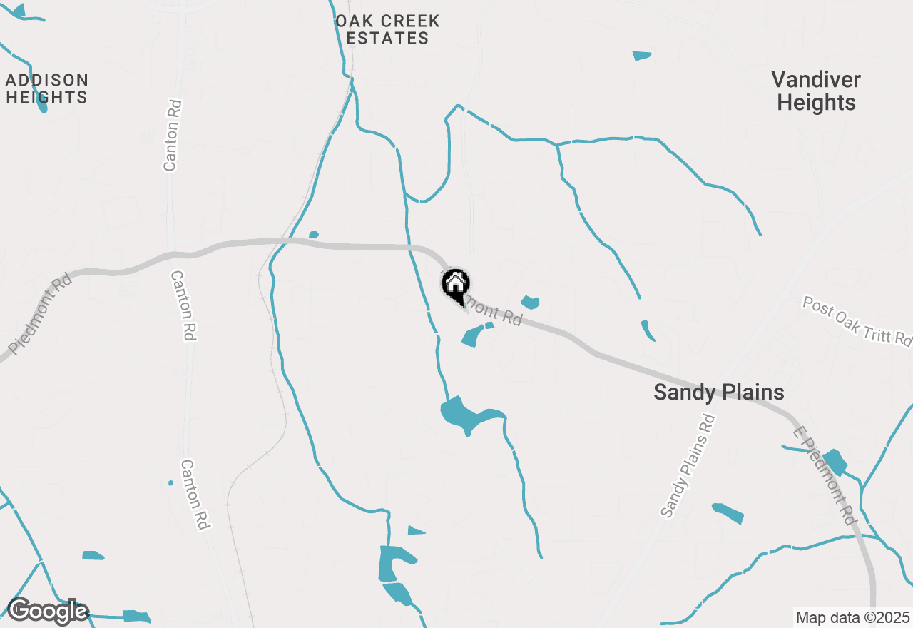Map of 2683 Shaw Road Ne, Marietta, GA 30066