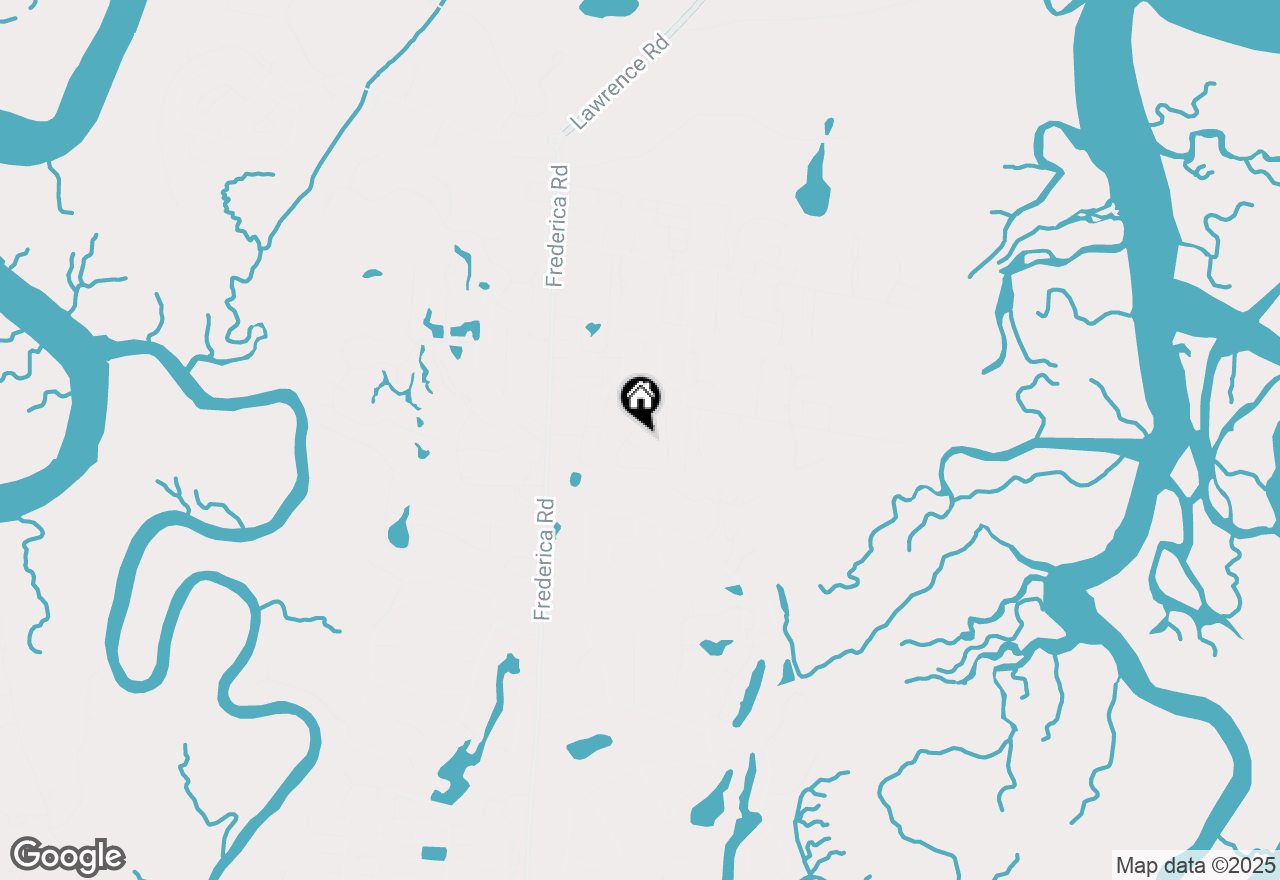 Map of 19 Sinclair Way, St Simons Island, GA 31522