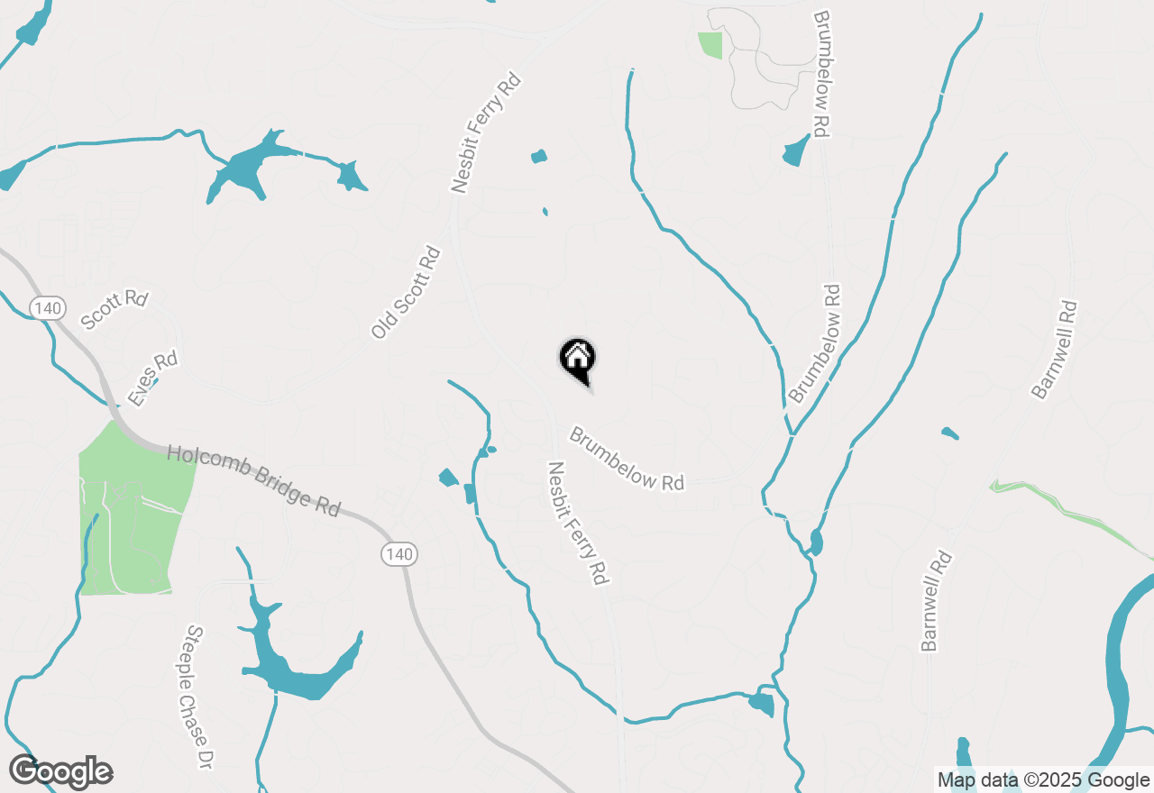 Map of 9285 Nesbit Ferry Road, Johns Creek, GA 30022