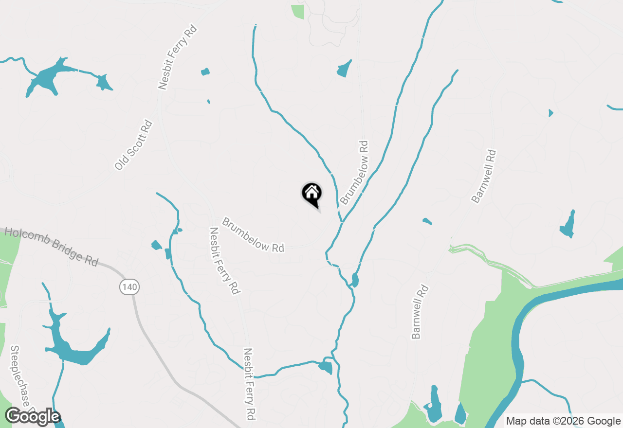 Map of 9255 Brumbelow Crossing Way, Alpharetta, GA 30022