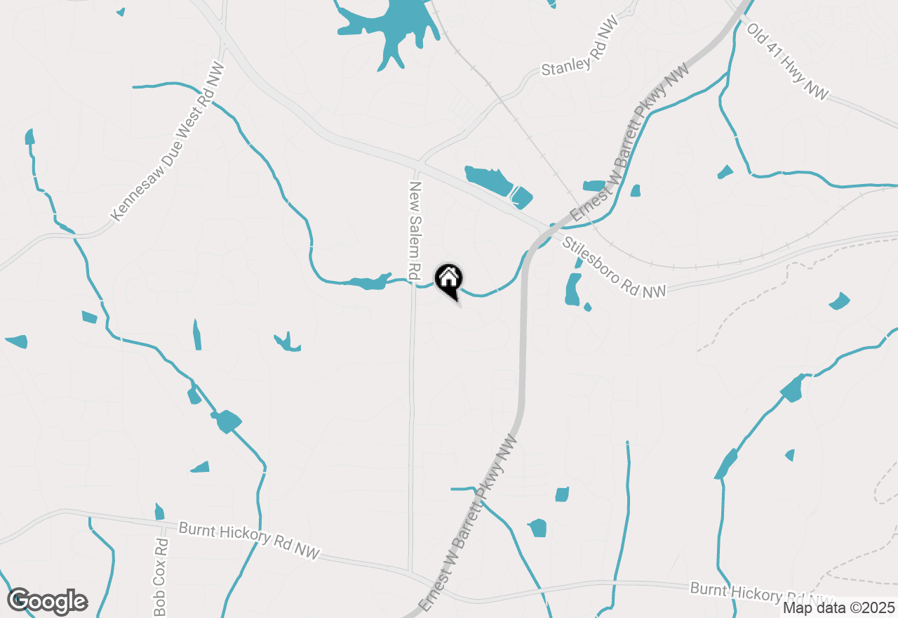 Map of 1029 Ector Drive Nw, Kennesaw, GA 30152