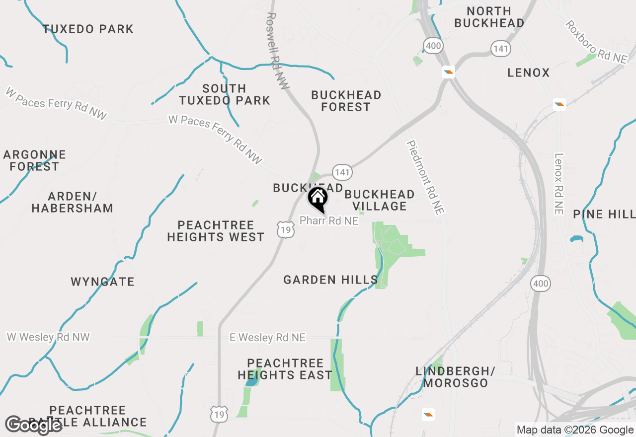 Map of 250 Pharr Road #1715, Atlanta, GA 30305
